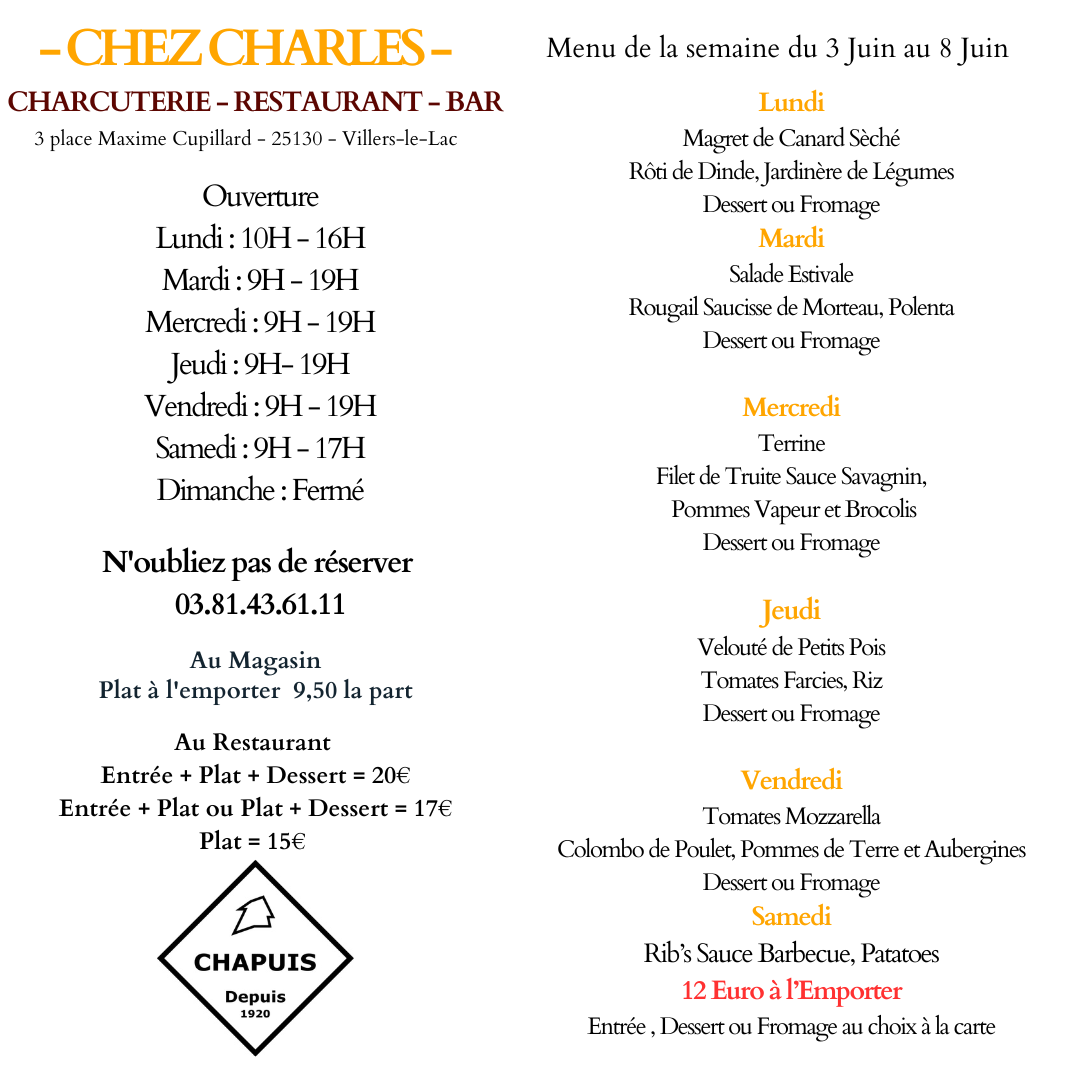 Menu de la Semaine0208
